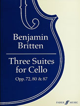 THREE SUITES FOR CELLO OP 72 80/97 cover